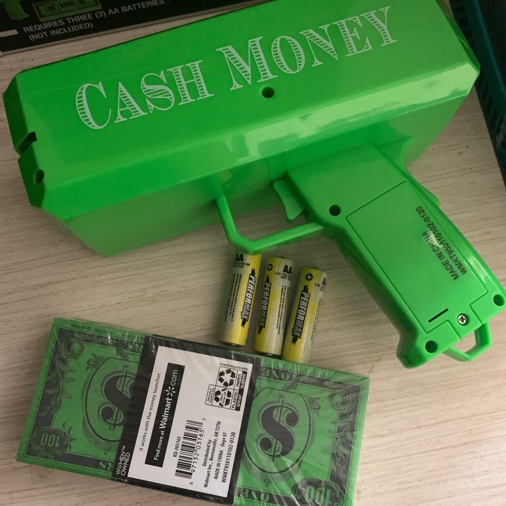 ❌🛑Sold 🛑❌Money Cannon. Money Launcher. Money Gun